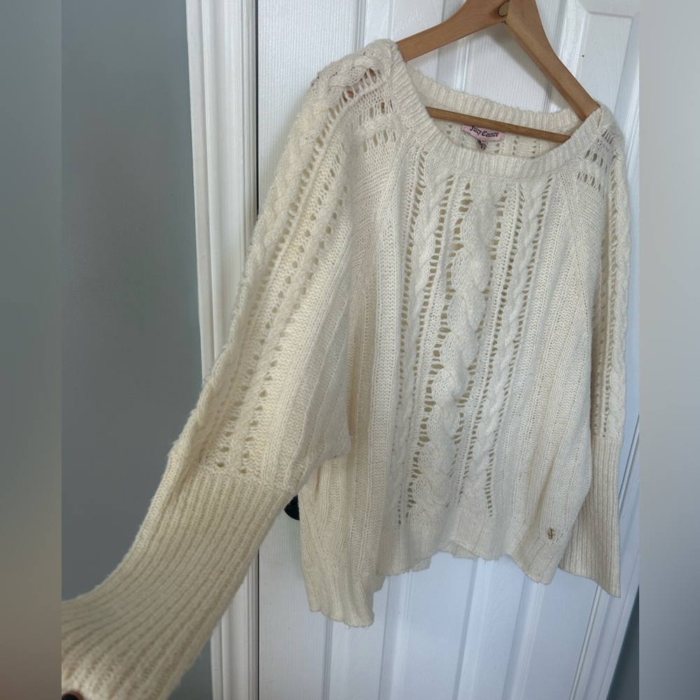 Juicy Couture Open Knit Sweater